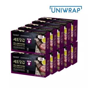 [유니랩]라텍스 셰프장갑(아이보리) 100매 소 X 10개