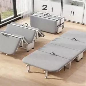 폴딩베드 1인용 간이침대 사무실 낮잠용 휴대용 병원 가정용