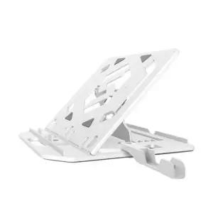 SH-012DZ 노트북/스마트폰 노트북쿨러 맥북거치대 360도회전 2in1 듀얼거치대