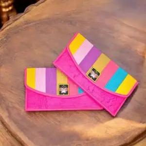 외국인선물 색동 장지갑 외국인선물 전통파우치 한복기념품