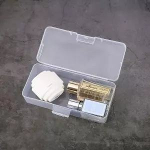 수납 플라스틱 보관함 투명 상자 소품정리 5p 플라스틱상자 보관통