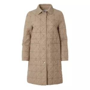 [롯데백화점]리본 단색 누빔 롱점퍼 RE7-GC080