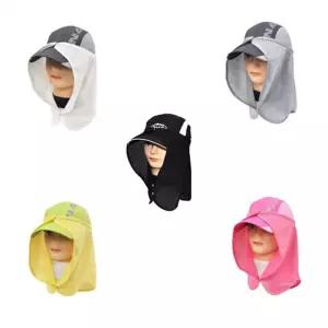 골프연습 기미방지 모자부착형 햇빛가리개 여름차박 차량 피부보호