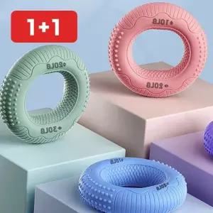 실리콘 링 악력기 손가락  운동 스트레스 해소 훈련