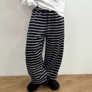 빅사이즈 601 쓰리단가라추리닝팬츠 DGBX003