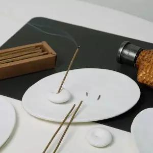 감성 SFK000G8 조약돌 세라믹 인센스 스틱 홀더 향 받침대