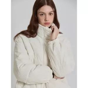 [하프클럽/오조크]코듀로이 스트링 패딩 점퍼 (택가격 158000원)