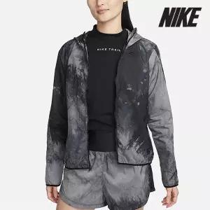 [나이키][세일] 나이키 여성용 자켓 /a2- FN6854-010 / 우먼스 트레일 리펠 러닝 재킷