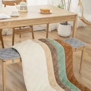 벤치형 매트 커버 편한 의자 식탁 스툴 패드 직사각형 쿠션 엉덩이 방석 긴