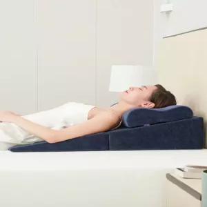 성인역류방지쿠션 식도염 임산부 노인 매트리스 상반신 베개 경사 등받이 위산