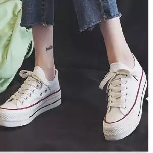 여성운동화 통굽 인기 여성 단화 끈 디자인 캐주얼 발편한