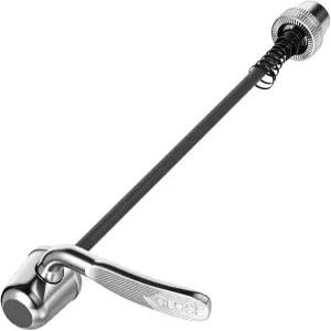 트레이너 자전거 사이클링 로드 바이크 MTB 뒷바퀴 타이어(실버)용 엑시시 퀵 릴리스 휠 스큐어 차축 후륜