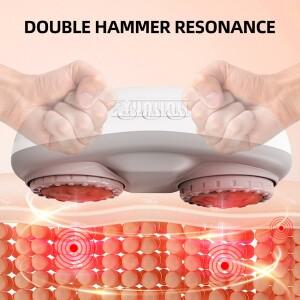 허리 마사지기 전기 근육 두드리는 이완 등 벨트