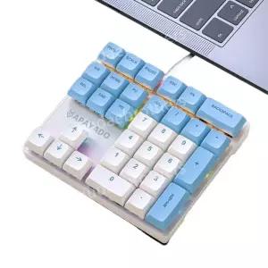 숫자키패드 33키 청축 숫자판 숫자키보드 무선 노트북