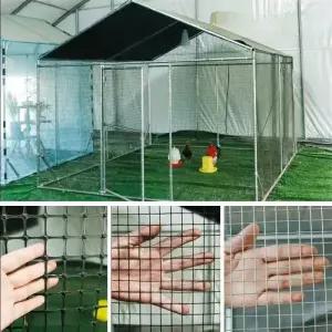 대형 닭집 하우스 사육장 조립식 닭 야외 닭장 철망 집 닭하우스 닭장만들기 닭집만들기
