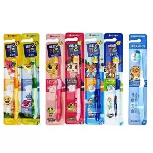 페리오키즈 2-3단계 어린이칫솔 탄탄모/ 페리오주니어 W69E76B