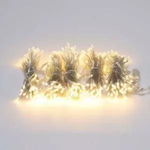 LED CNY179P8 크리스마스트리 전구 300구 연결형 투명선 전구색