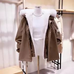 [대구백화점] [시에로]폭스퍼 트리밍 탈부착 점퍼(SJ4JPF34M)