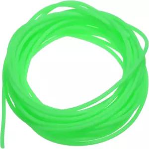 파티킬 고무 코드 튜브 DIY 공예 비딩 목걸이 팔찌 연두색용 16피트 실리콘 중공 2mm OD 1mm ID