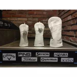 [캘러웨이] 드라이버 우드 유틸리티 헤드커버 세트 크림화이트