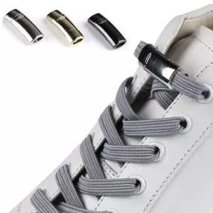 매듭없는 자석 신발끈 세트 실리콘 고무줄 고무 운동화끈 정리 마그네틱 무매듭 J7