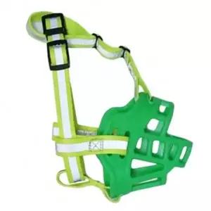 ( )강아지 실리콘 포근한 입마개 그린 5호 1P 훈련 입질방지