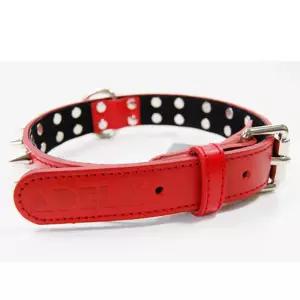 이태리 소가죽 강아지 목줄 이름표 멍멍이목줄 말티즈목줄 개목줄