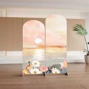 카페 파티션 스크린 인테리어 칸막이 선반 병풍 대나무 공간분리 철제