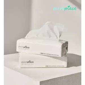 퓨어피스 먼지없는 뽑아쓰는 팝업티슈 150매 15개입 천연펄프 소프트팩 미용티슈