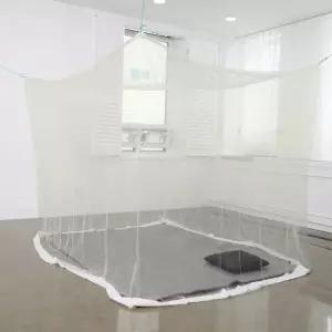 고품질 모기 방지 텐트 사각 캠핑용 모기장 야외 (WFKG2T5)