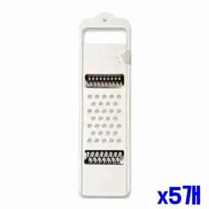 절삭력 ULI619T4 좋은 다기능 채칼 화이트 x5개 채써는칼 커팅