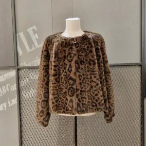 레오파드라운드퍼자켓 MM12MJ7717HJY