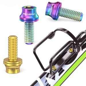 M5x12mm 자전거 물병 케이지 고정 볼트 티타늄 스틸 MTB 도로 병 홀더 나사 공기 펌프