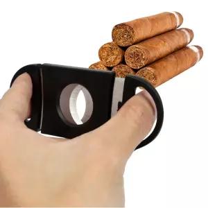 담배 컷팅 나이프 시거 커터 컷팅기 휴대용 가위 입문형 흡연 선물 스테인리스 고급