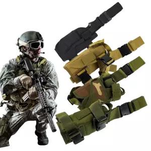 서바이벌 권총집 밀리터리 허벅지 홀스터 핸드건 총 케이스 군용 전술 택티컬 액세서리