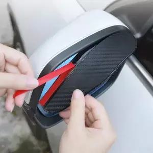 키보드스킨  자동차 백미러 레인 브로우 커버 탄소 섬유 자동 레인 실드 스크린 반사판 실드 리버스 미러