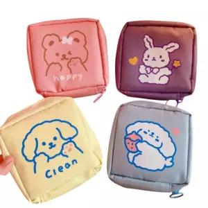 생리대 파우치 방수 지퍼 이너백 시크릿 메이크업 화장품 보관 여행용 손가방