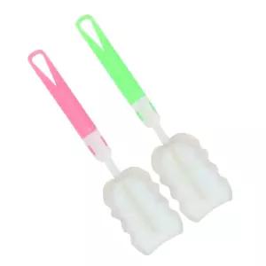 텀블러 세척솔 긴 젖병 컵 물병 와인잔 물통 보온병 세척 브러쉬 병솔 2개