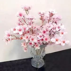 [셀러에이드]여자 인조 1송이 인테리어 벚꽃 조화 생화같은 꽃