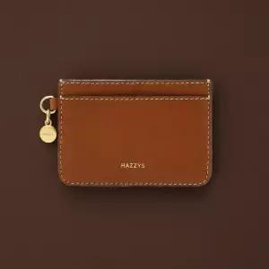 [헤지스](대구신세계)[리네아] 브라운 소가죽 카드슬롯 HIHO6E040W2