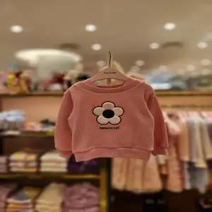 프렌치캣5 여아 핑크꽃맨투맨티 (Q61DAT060)