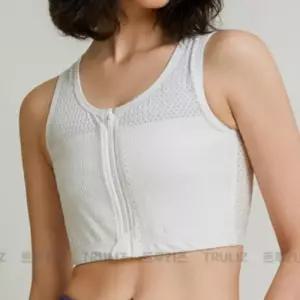 여성 운동 브라탑 메쉬 압박 5XL 집업 스포츠 브라