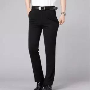 빅사이즈 정장 융 기모 슬랙스 정장 남자 바지 골프 등산 슬랙스 골프바지 바지 겨울