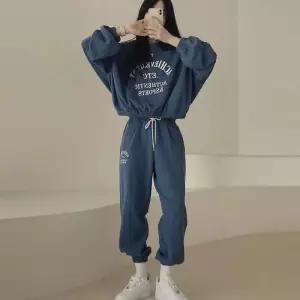 여성 데일리 맨투맨 프리미엄 3컬러 기모 조거 트레이닝세트