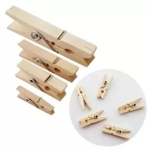 유니아트 나무집게 중 원목 개(1개입) (WFKGMO6)