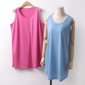 중년 빅사이즈 마담 임부복 403 베이직 망고 롱나시 DWW5897 사이즈에서 자유