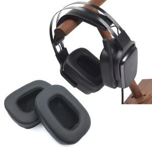 Razer Tiamat 7.1/2.2 V2 오버 서원형 사운드 PC 게이밍 헤드폰 헤드셋 용 가죽 Eapads 귀마개 쿠션 2 개