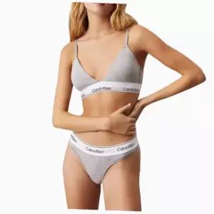 [Calvin Klein]UNDERWEAR 캘빈클라인 CK 언더웨어 코튼 여성 트라이앵글 브라렛 스포츠 브라탑 QF5650E-...