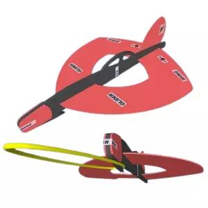 2개세트 장시간 활공 슈팅글라이더 곡예 비행기키트 에어 만들기 핸드