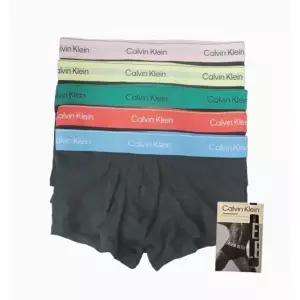 [Calvin Klein]UNDERWEAR 캘빈클라인 언더웨어 CK 사각 드로즈 팬티 5장 세트 697377